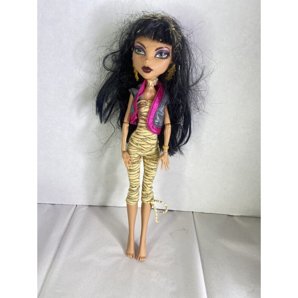 Monster High Cleo De Nile Doll First Wave With Outfit Mattel 2008